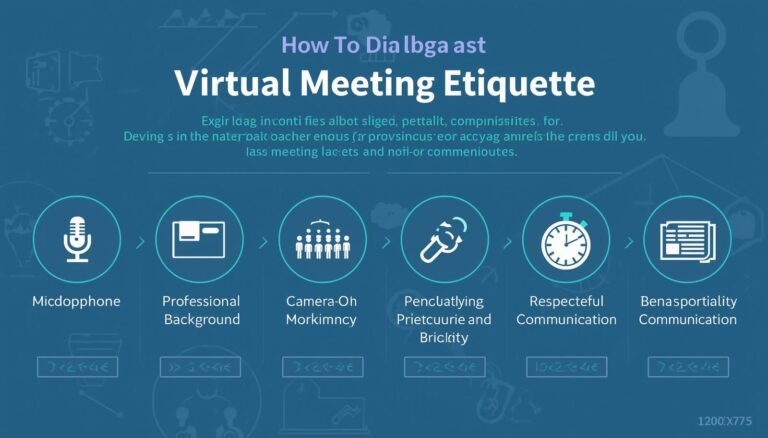 virtual meeting etiquette